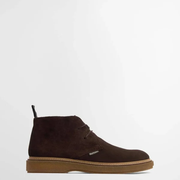 Barbour Stivaletti Chukka Blaine Choc Suede (1)
