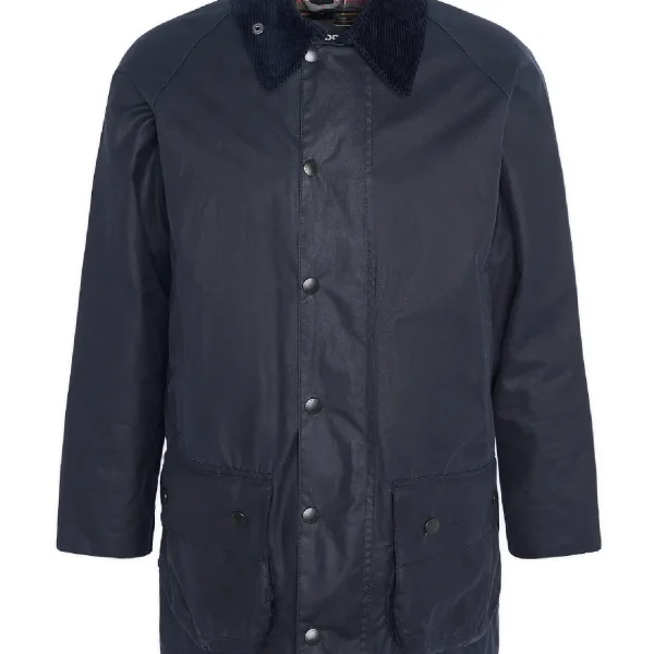 Barbour Beaufort® Waxed Jacket Classic Navy (9)