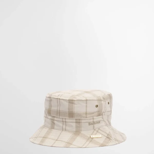 Barbour Cappello Da Pescatore Transport in Tartan (1)