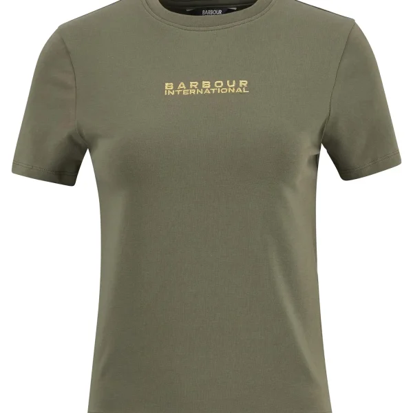 Barbour Devin T Shirt Dusky Khaki (1)