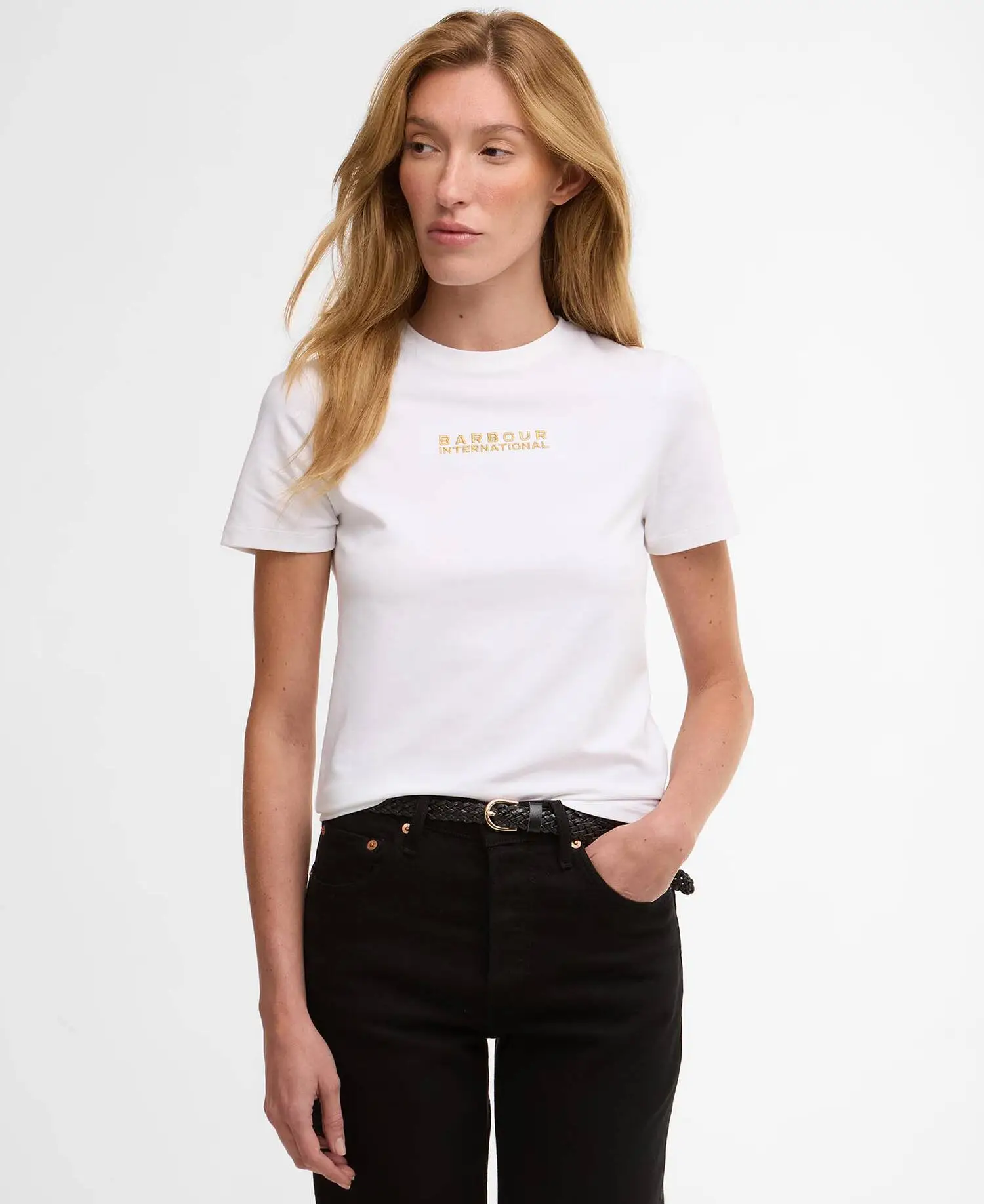 Barbour Devin T Shirt White (5)