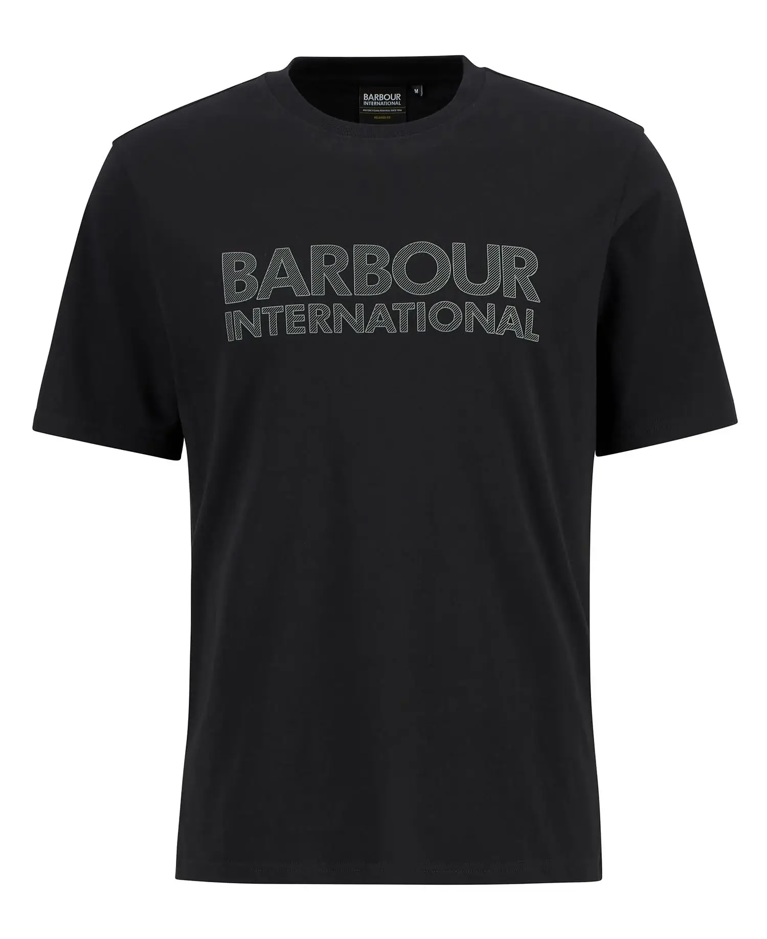 Barbour Essential Graphic T Shirt Black (5)