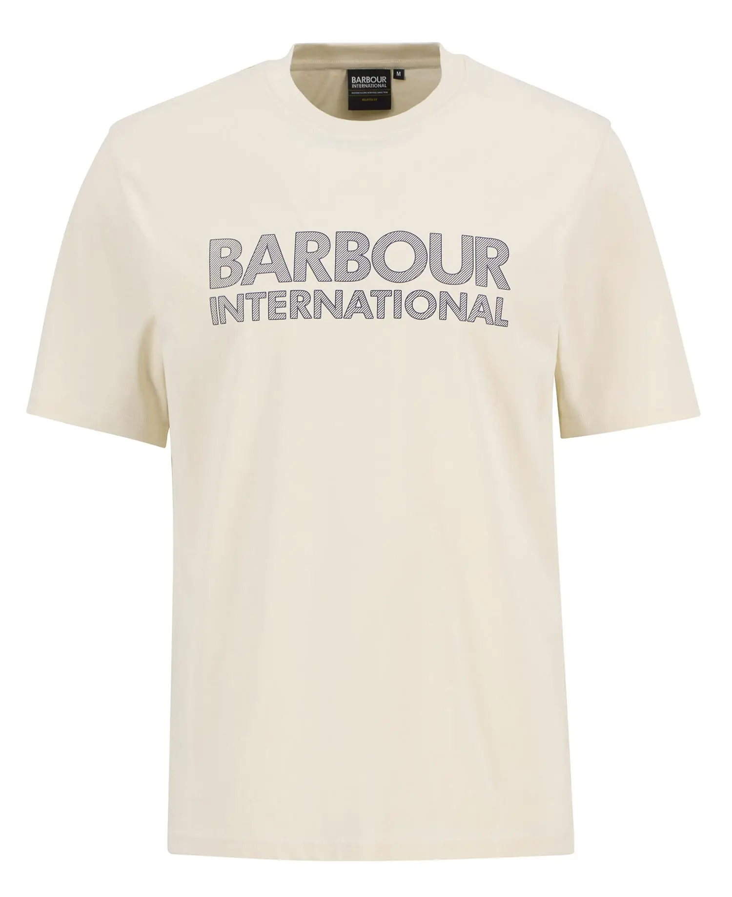 Barbour Essential Graphic T Shirt Calico White (5)