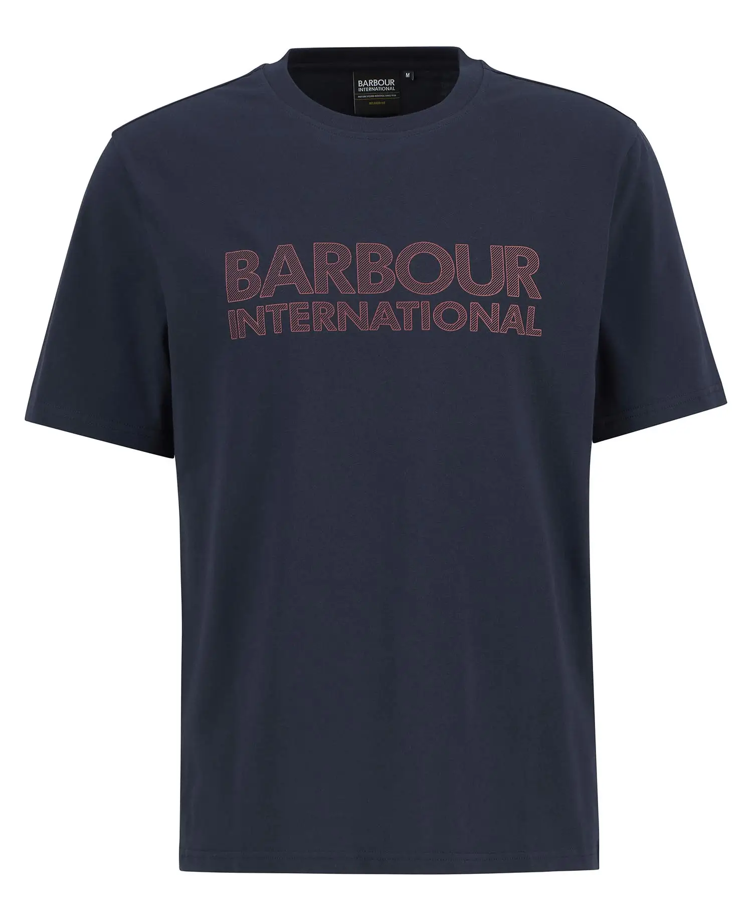 Barbour Essential Graphic T Shirt Navy (1)