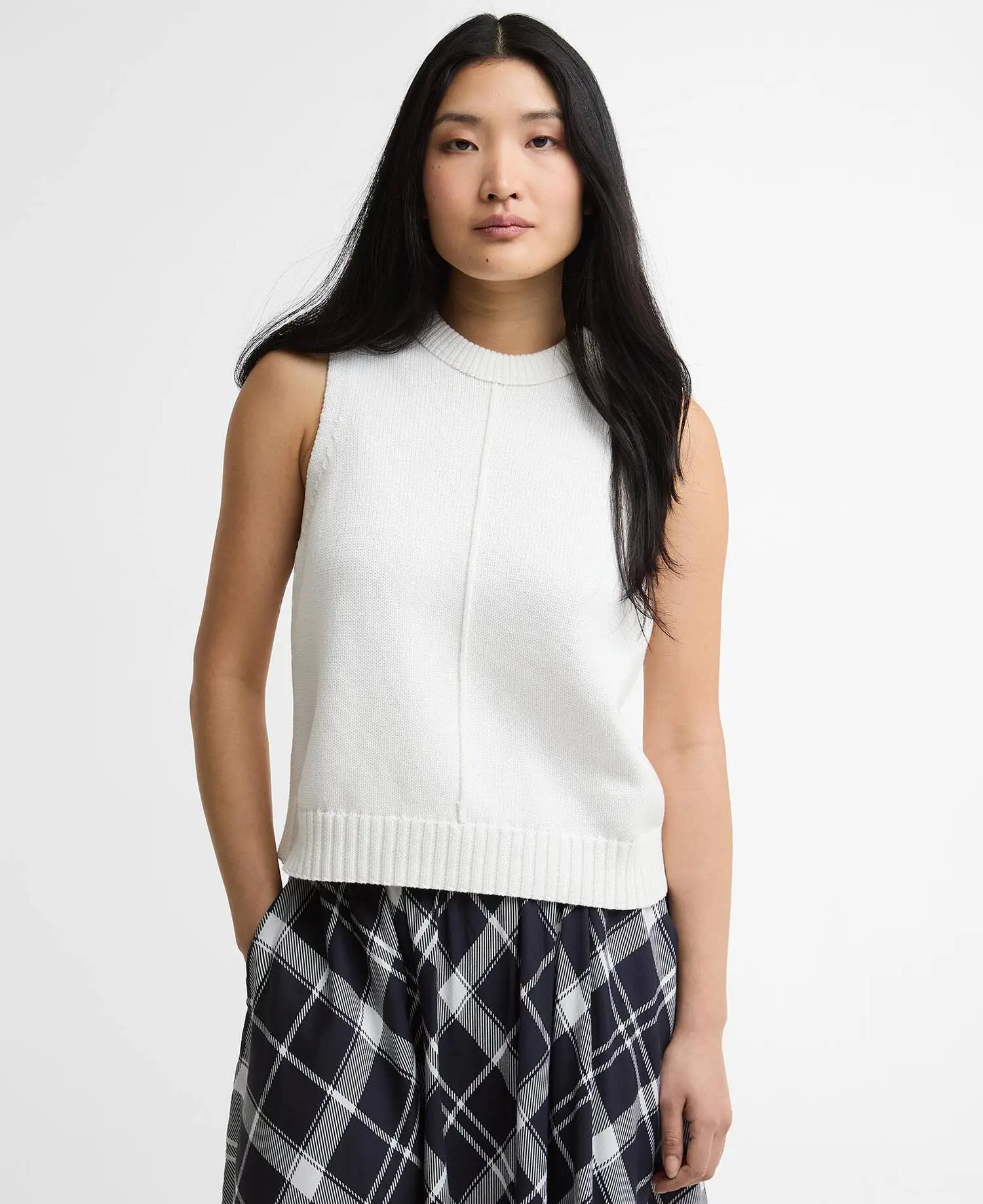 Barbour Gilet in Maglia Avon Cloud (6)