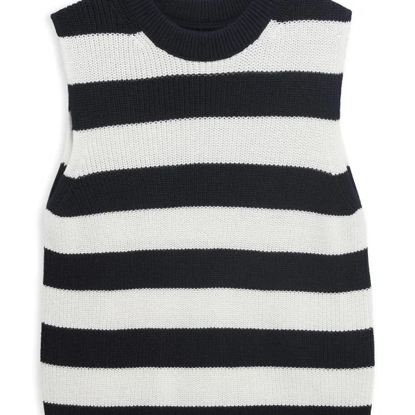 Barbour Gilet in Maglia Con Motivo a Righe Cartmel (1)