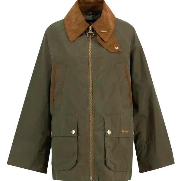 Barbour Icons Bedale Showerproof Jacket Ivy GreenAncient (7)