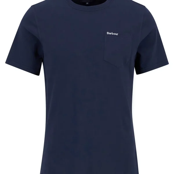 Barbour Langdon Pocket T Shirt Classic Navy (1)