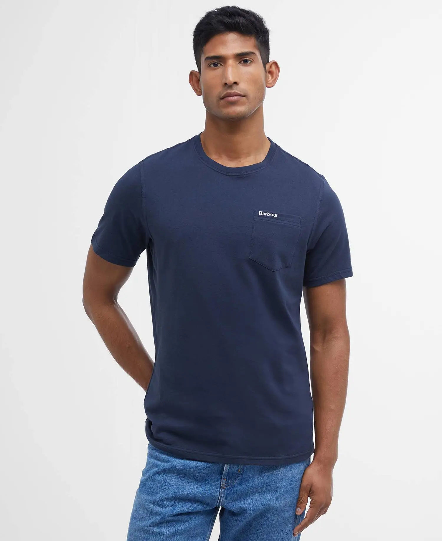 Barbour Langdon Pocket T Shirt Classic Navy (6)