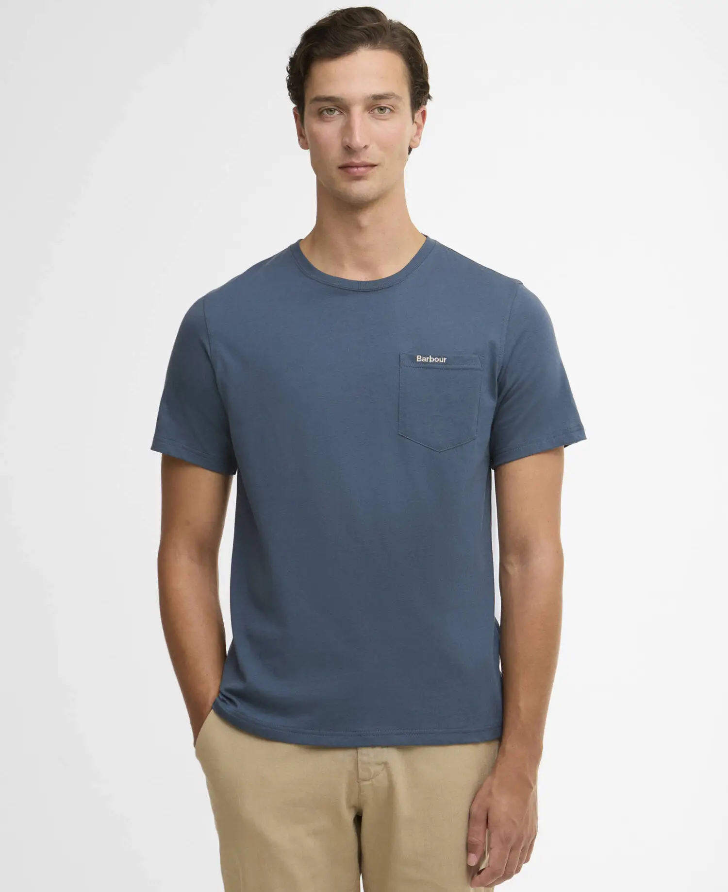 Barbour Langdon Pocket T Shirt Dusk Blue (5)