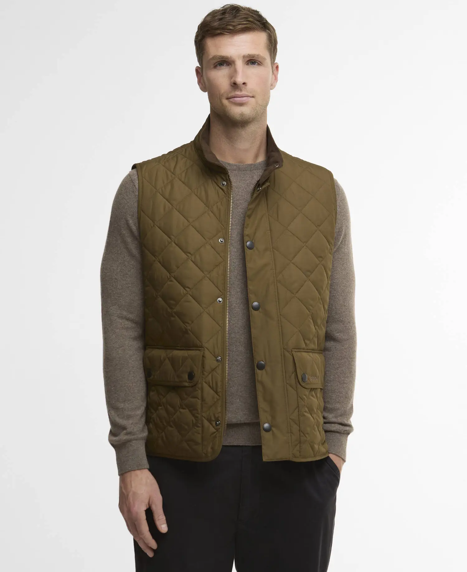 Barbour Lowerdale Gilet Beech (5)