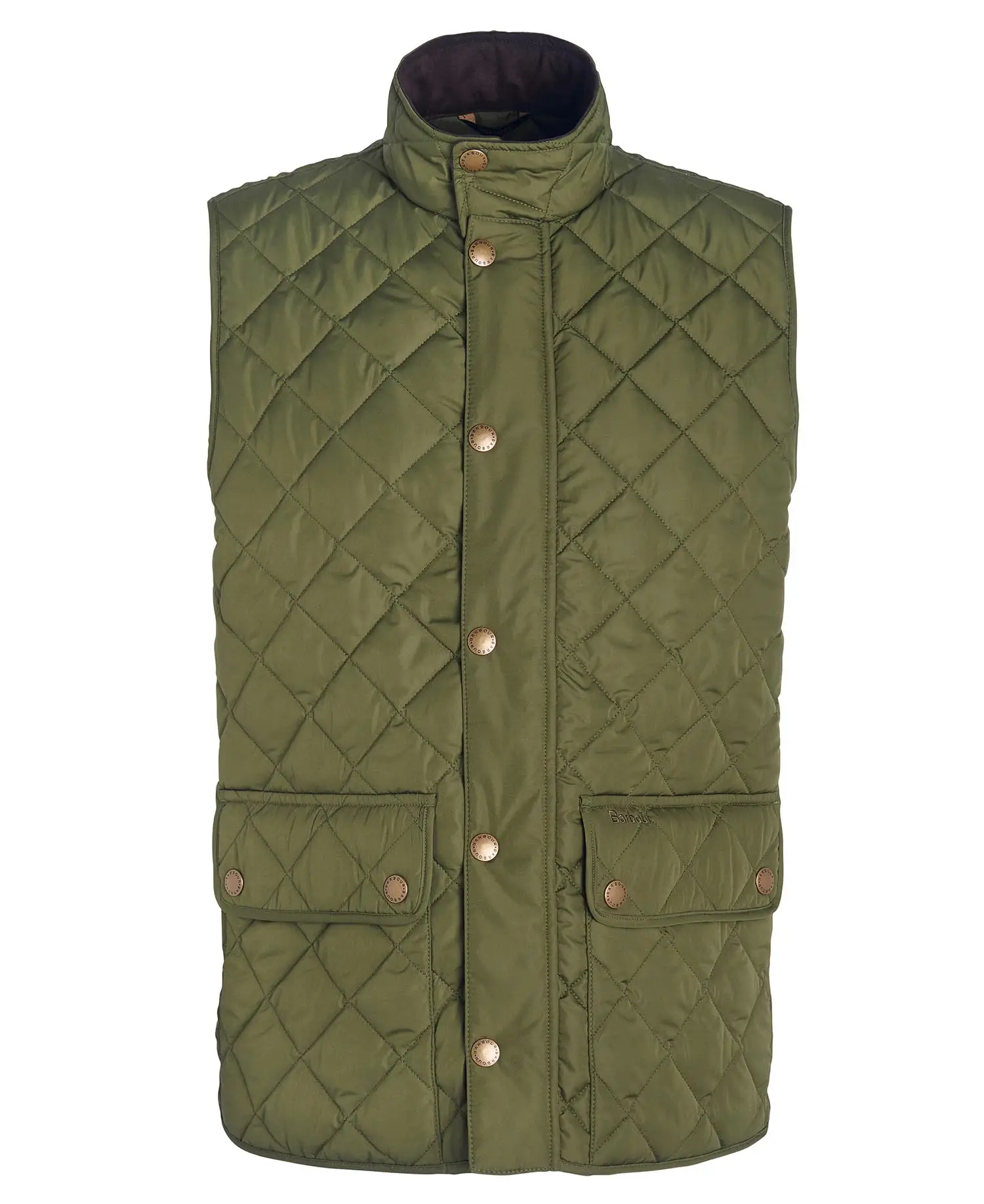 Barbour Lowerdale Gilet Dark Moss (7)