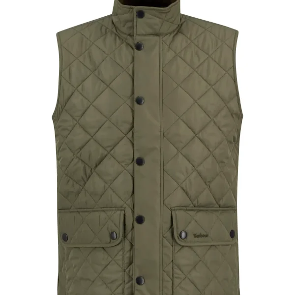 Barbour Lowerdale Gilet Dusty Olive (7)