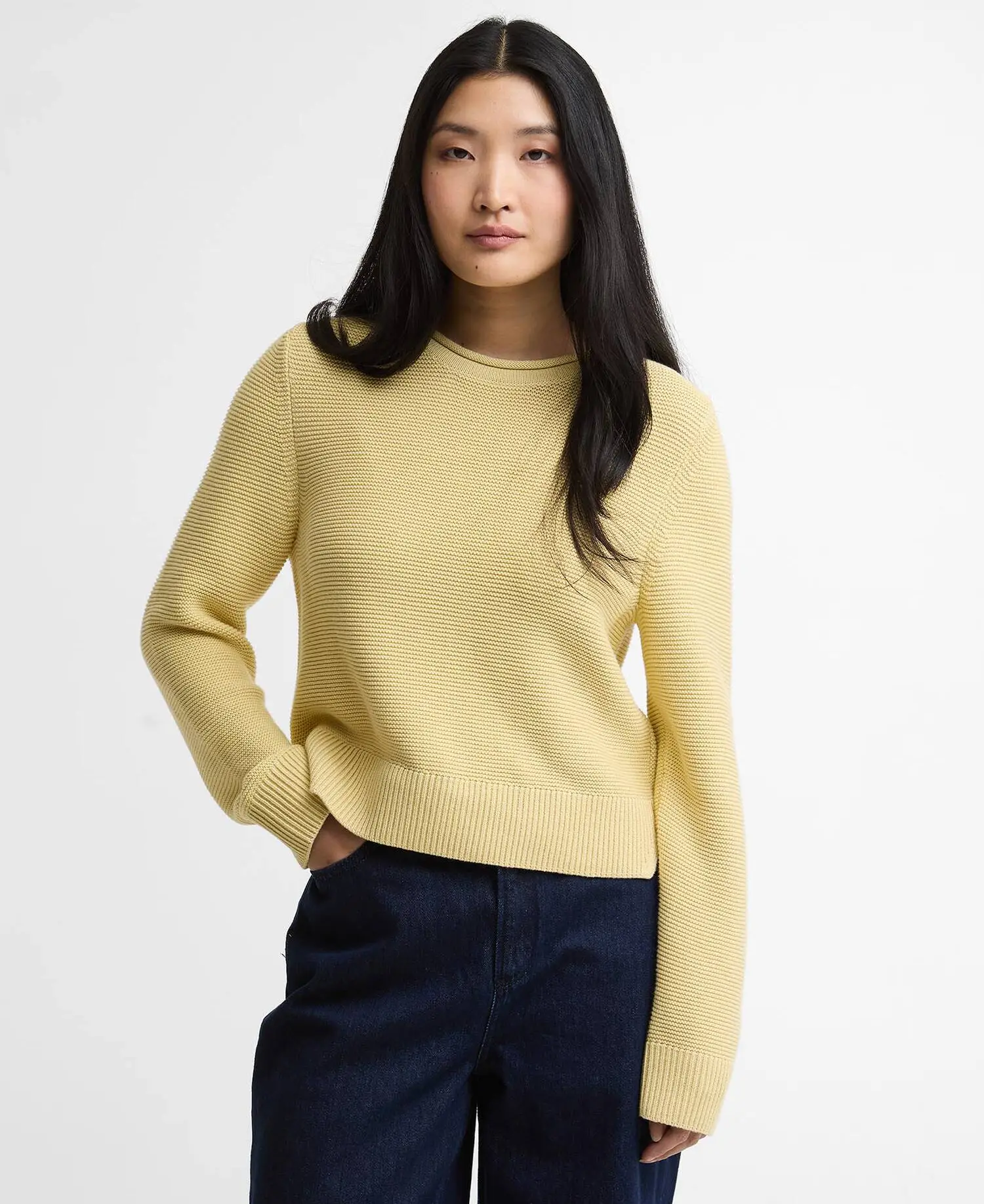 Barbour Maglione Girocollo Fawley Soured Citrus (6)