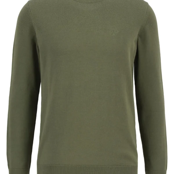 Barbour Maglione Girocollo in Cotone Pima (1)