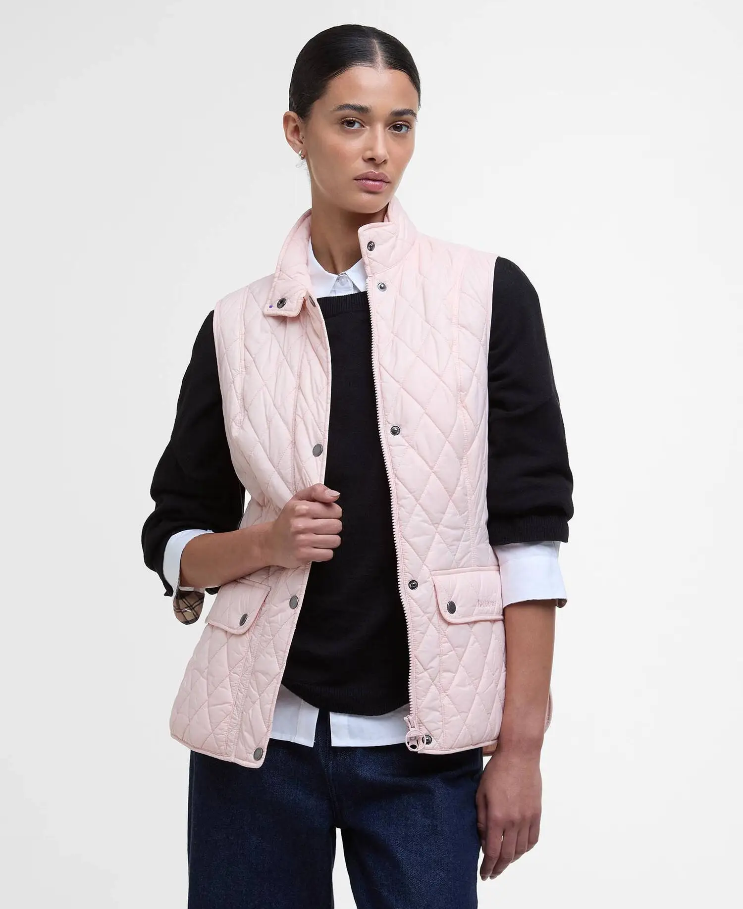 Barbour Otterburn Gilet Primrose Pink (6)