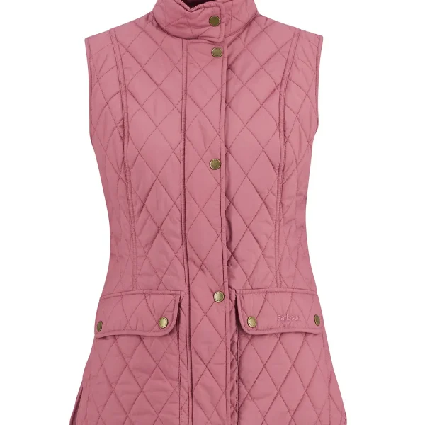 Barbour Otterburn Gilet Primrose Wildberry (1)