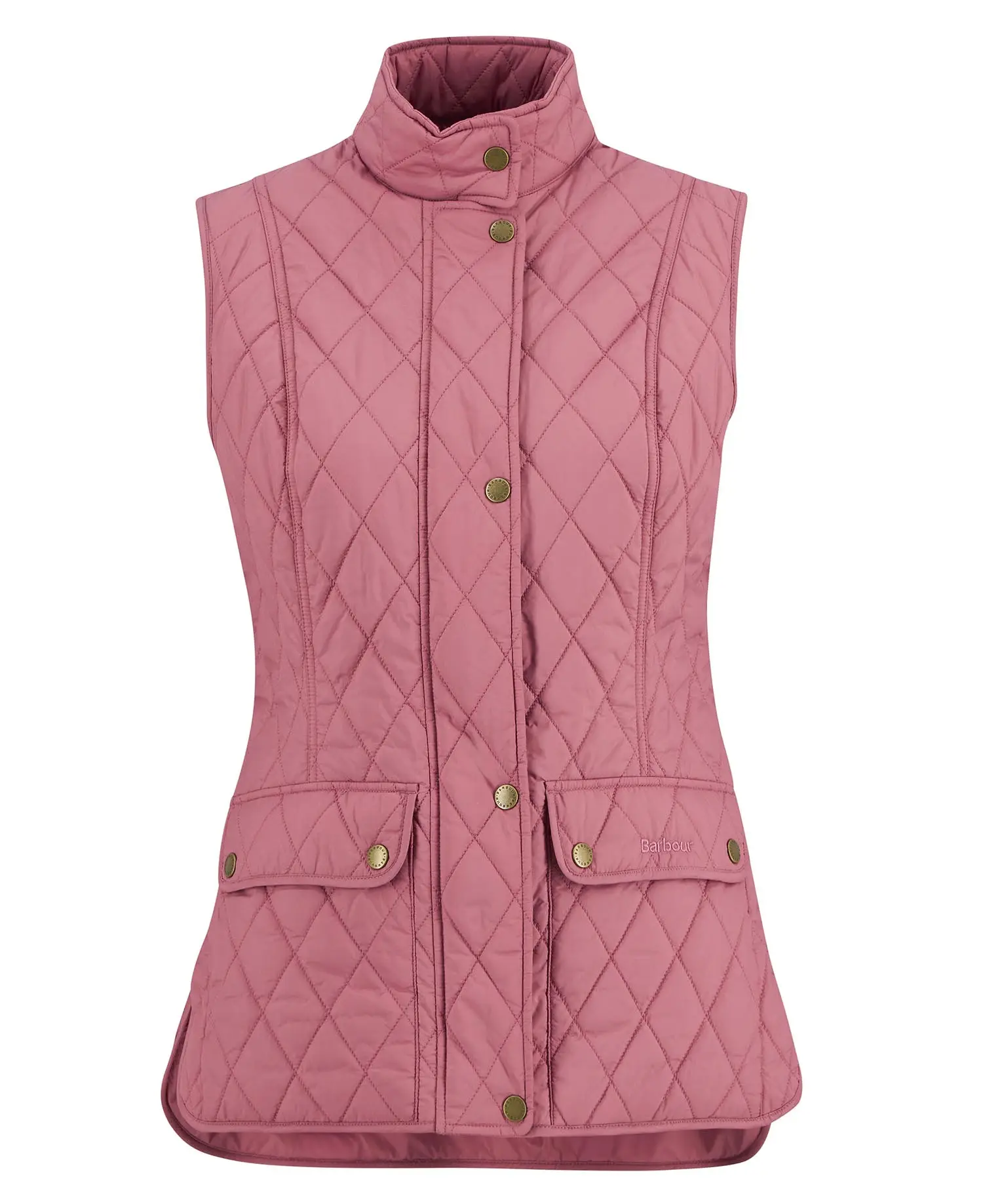 Barbour Otterburn Gilet Primrose Wildberry (1)