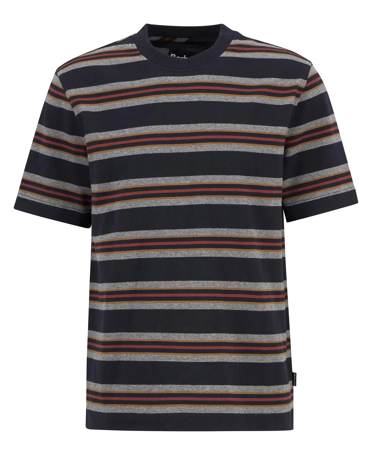 Barbour Sandwick Relaxed Striped T Shirt Black (6)