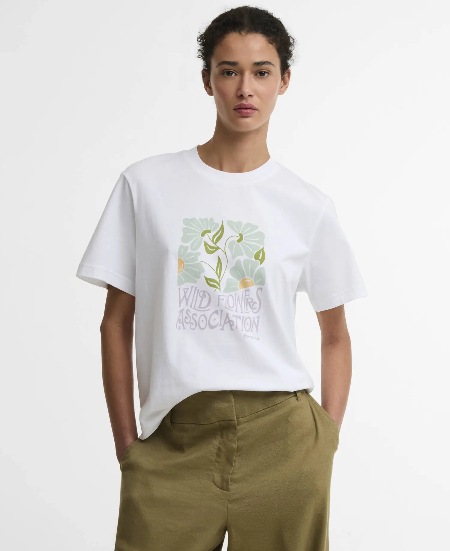 Barbour Selena T Shirt White (5)