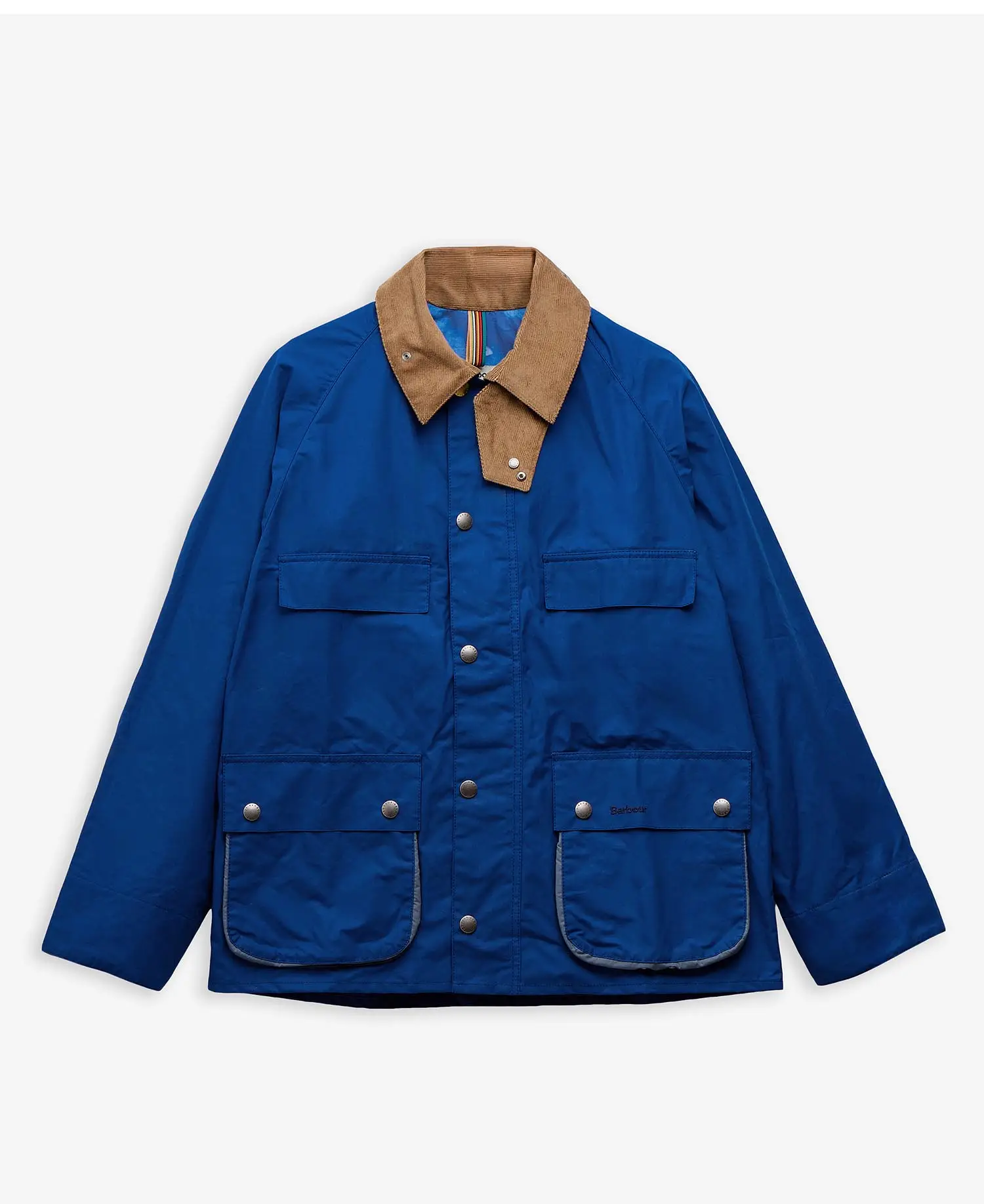 Paul Smith Loves Barbour Sugarlump Bedale Casual Jacket Royal (9)