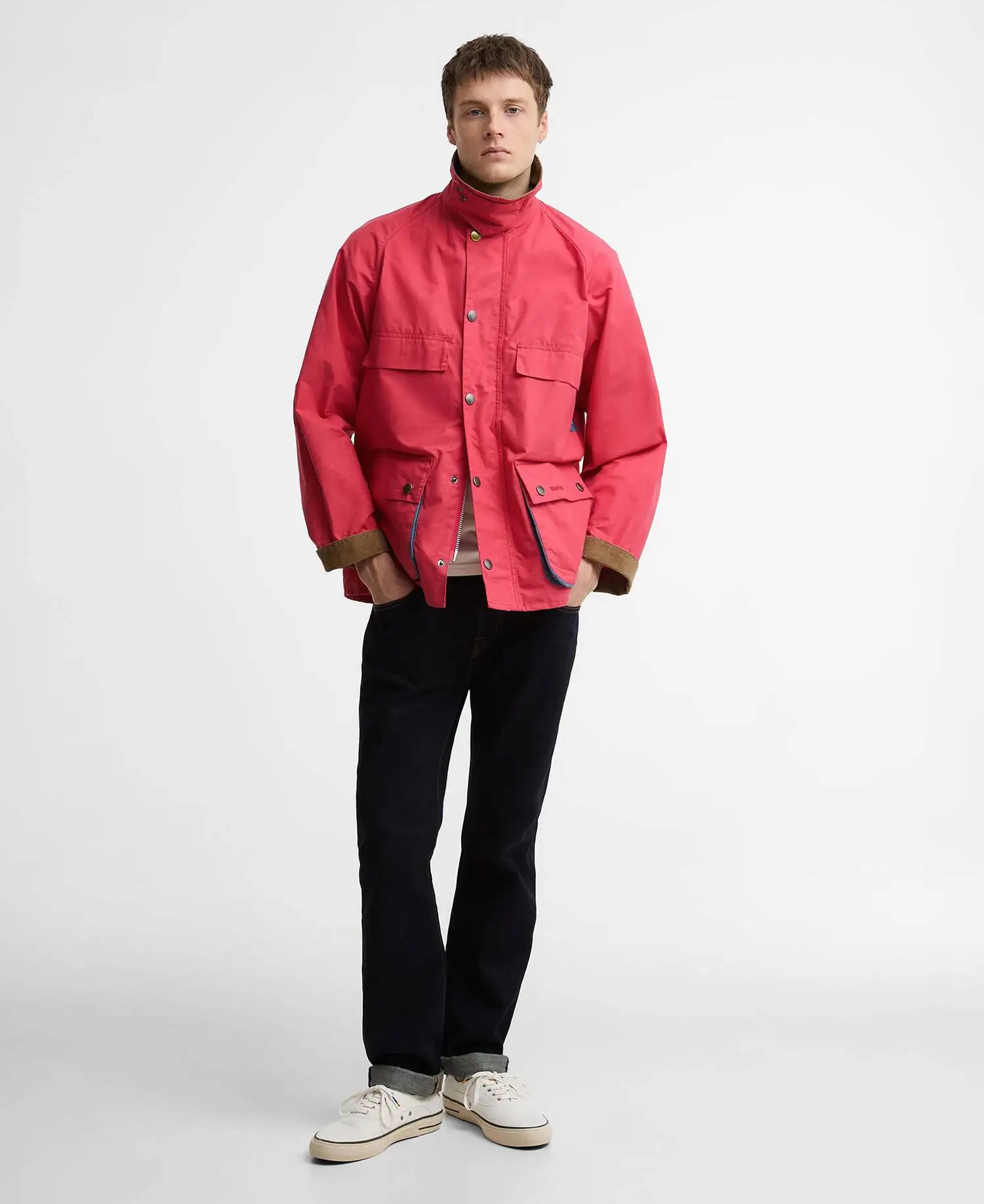 Paul Smith Loves Barbour Sugarlump Bedale Casual Jacket Winterberry (8)