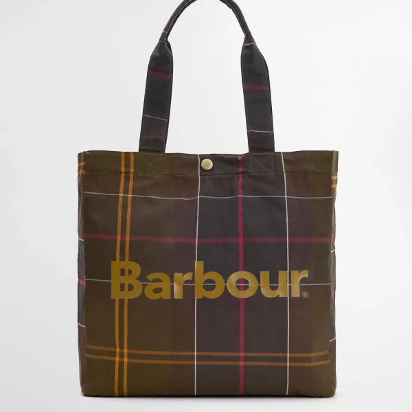 Barbour Borsa Tote Telfield in Tartan Classic Tartan (1)