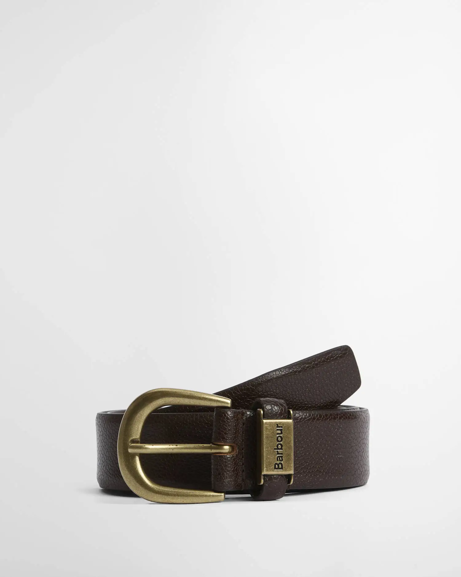 Barbour Cintura in Pelle Clyde Dark Brown (1)