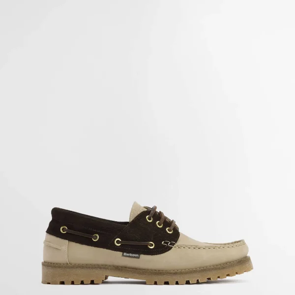  Barbour Scarpe Da Barca Re Engineered Deck SandBrown (1)