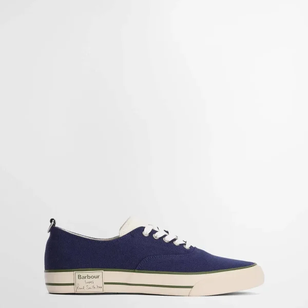Scarpe Da Tennis Da Donna Paul Smith Loves Barbour Dark Navy (1)