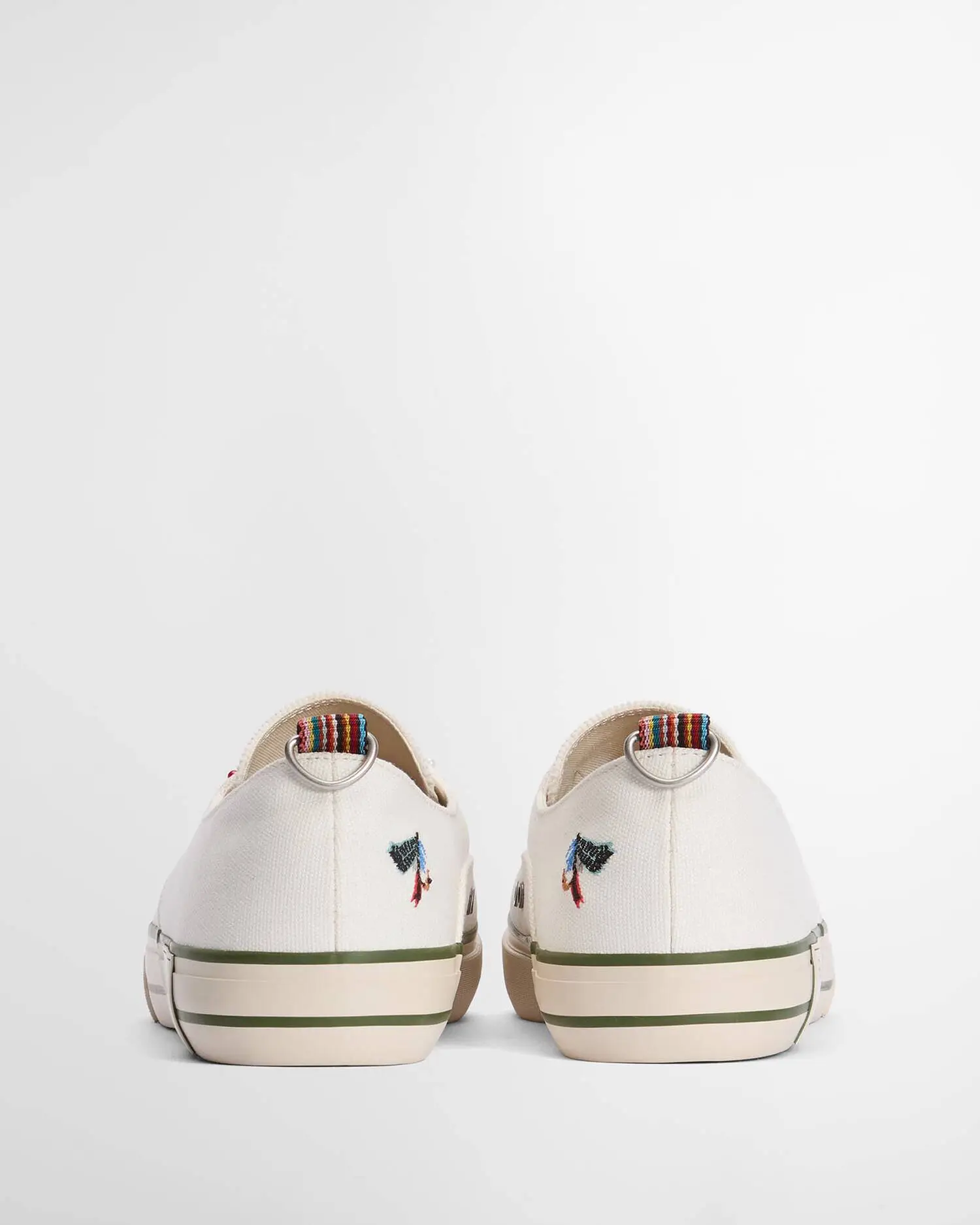 Scarpe Da Tennis Da Uomo Paul Smith Loves Barbour Off White (6)