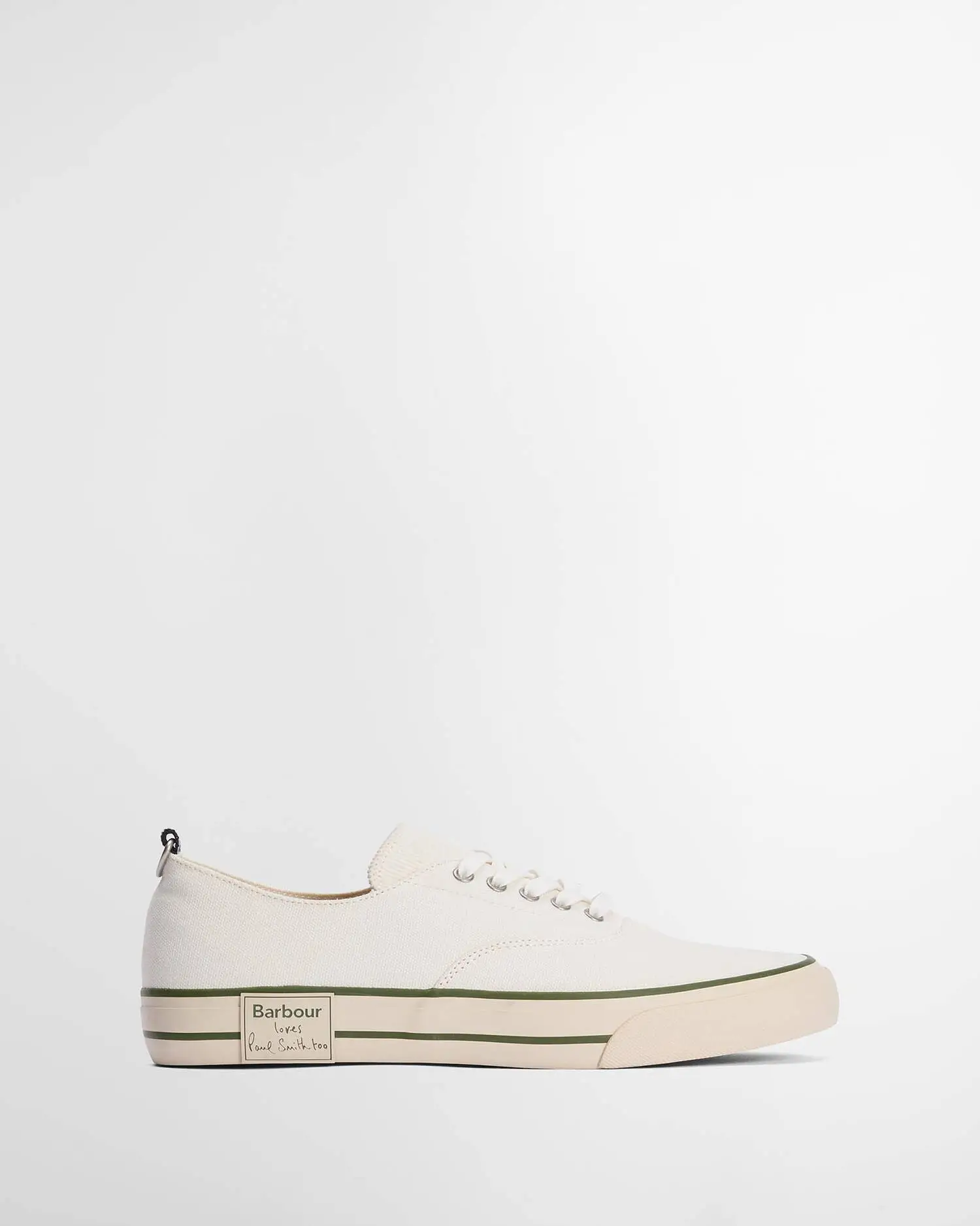 Scarpe Da Tennis Da Uomo Paul Smith Loves Barbour Off White (7)