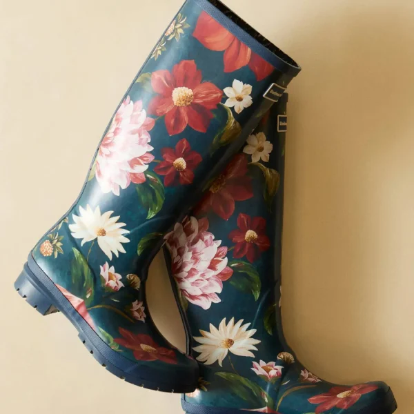 Stivali in Gomma Wild Flower Barbour X Farm Rio (1)