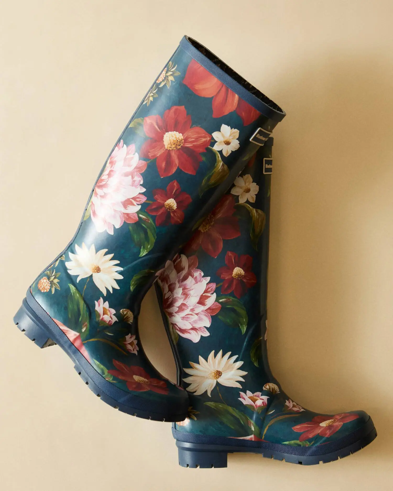 Stivali in Gomma Wild Flower Barbour X Farm Rio (1)